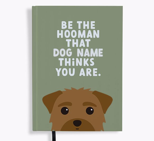 Be The Hooman: Personalised {breedFullName} Notebook